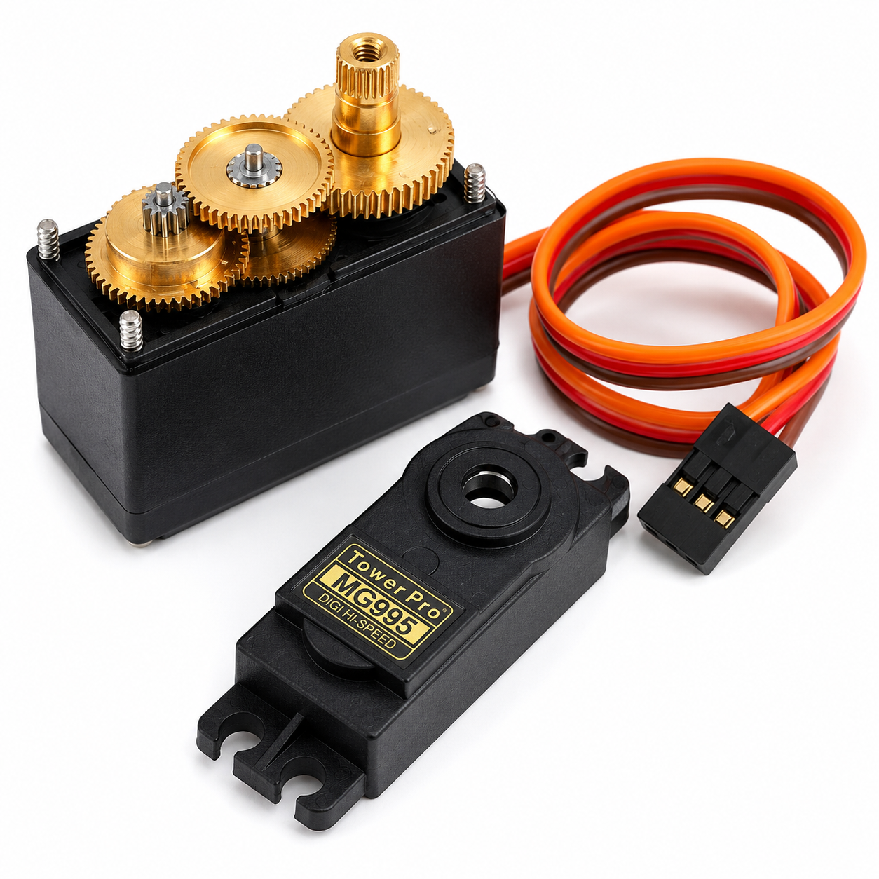 MG995 Metal Gear High Torque Servo Motor for Rc Cars and Rc Tractor (180 Degree) - Image 3